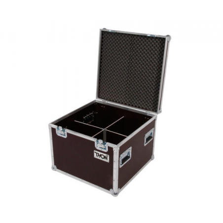 Flight cases para 4 LED PAR 64 Short