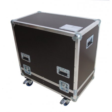 Flight cases para 2 altavoces EV ZLX 12P