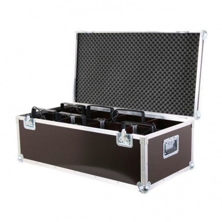 Flight cases para 8 PAR LED 56 Short