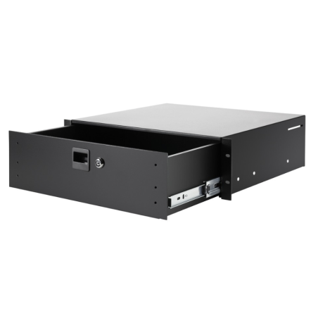 Cajon Rack 19" 3u. De aluminio